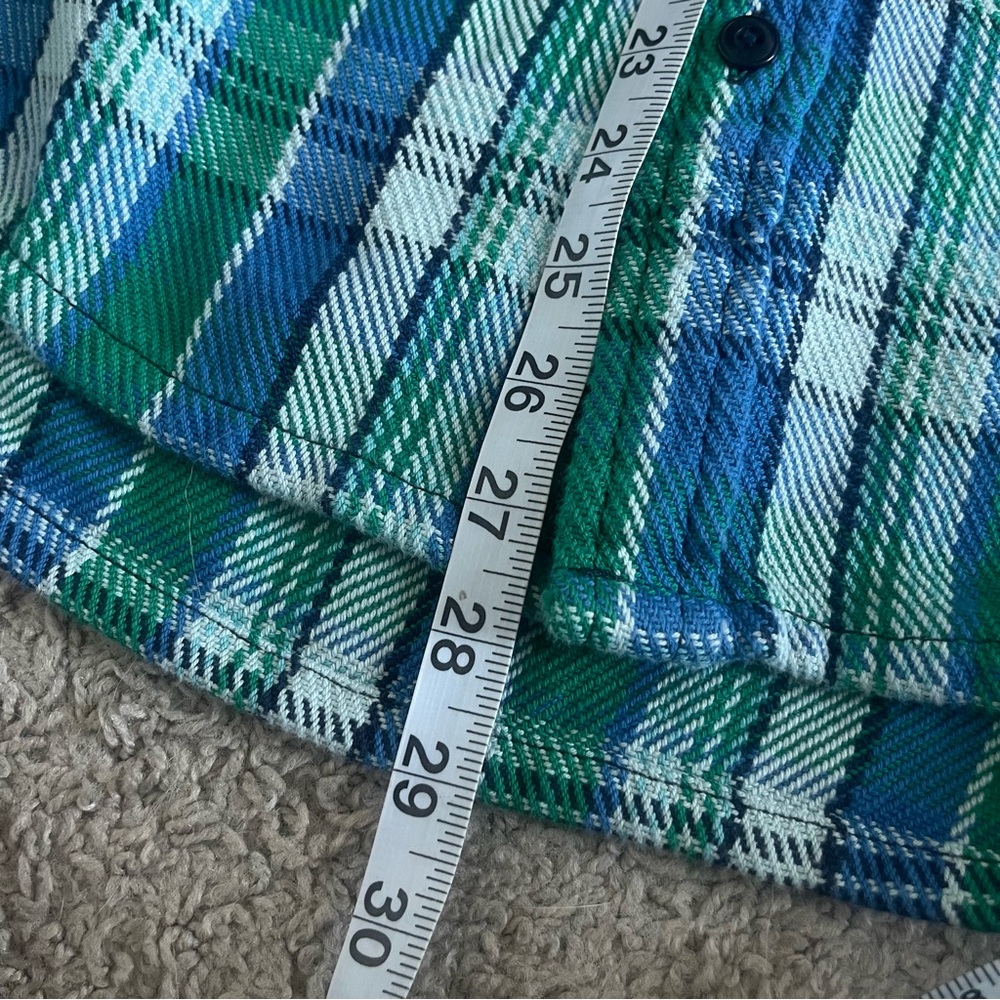 Outerknown Plaided Button Down Long Sleeve Flanne… - image 6